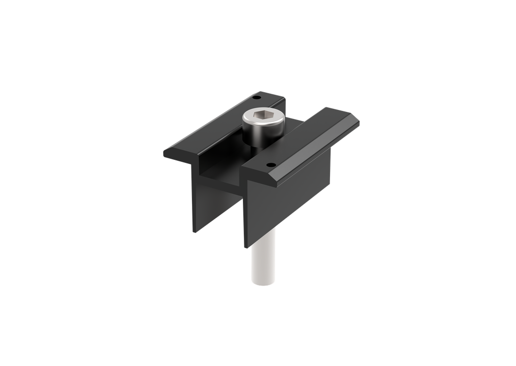 [NOVA Series] Adjustable Middle Clamp 30-40mm BLACK (Ballast System)