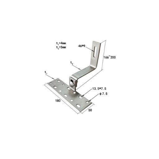 [FSHK-02] [Glazed Tile Roof] Hook Bolt w/ Screws